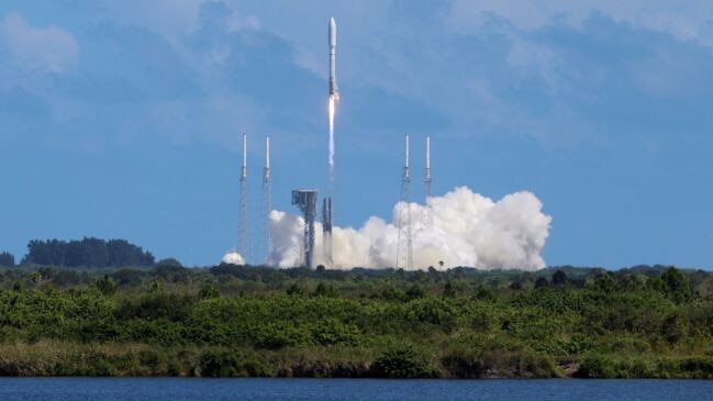 Amazon, Competing With SpaceX, Launches First Satellites Into Space ...