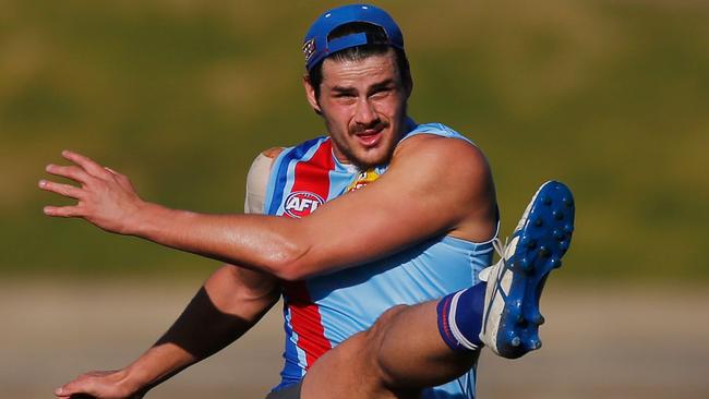 Tom Boyd is a needed man at Whitten Oval. Picture: Getty Images