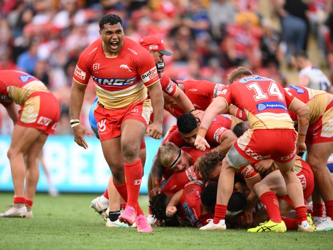 The Dolphins are firmly in the hunt. Picture: NRL Photos