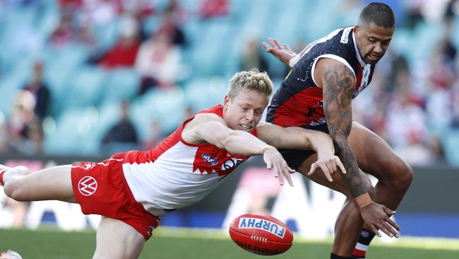 Isaac Heeney wants to deliver the Swans an AFL premiership. Picture: Phil Hillyard