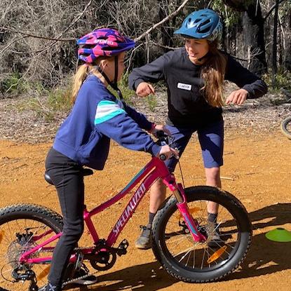 Mountain biking is popular with all ages.