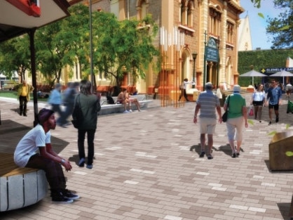 Concepts of a $3.6m upgrade for the Jetty Road precinct at Glenelg. Pic: Supplied