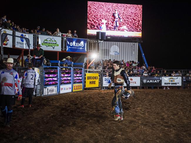 All the action at the sold-out 50th iteration of the Noonamah Tavern and Rodeo. Picture: Pema Tamang Pakhrin