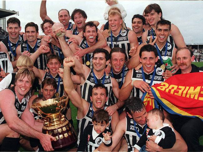 Port Adelaide premiership team.p/. August 1996./football