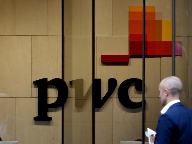 MELBOURNE, AUSTRALIA - NewsWire Photos MAY 29 2023: Generic images of PWC Melbourne corporate office lobby at 2 Riverside Quay, Southbank. Picture: NCA NewsWire / Andrew Henshaw