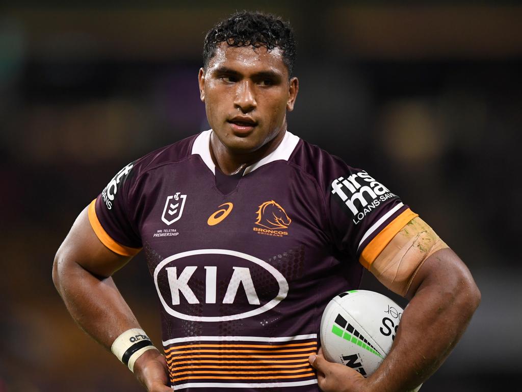 Will we see Tevita Pangai Jr back in Broncos colours? Pic NRL Photos.