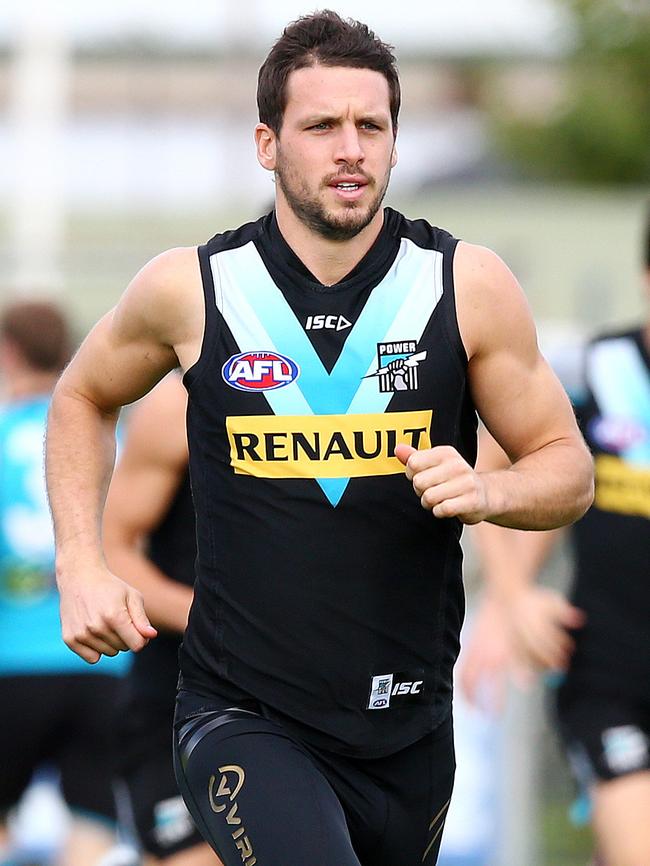 Travis Boak is enjoying his new role.