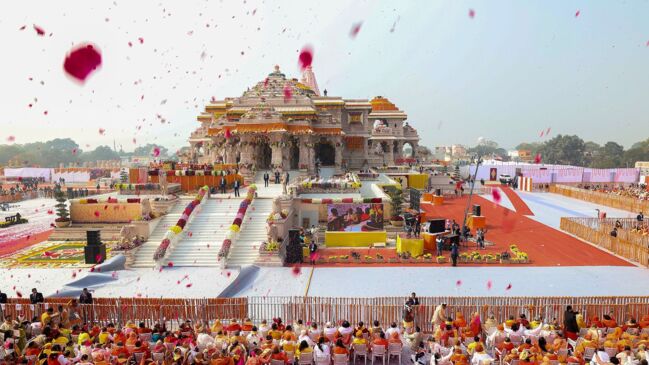 India’s Modi Opens Grand Hindu Temple on Site of Razed Mosque | Herald Sun