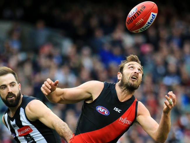 Jobe Watson should walk straight back into the Bombers’ side. Picture: Mark Stewart