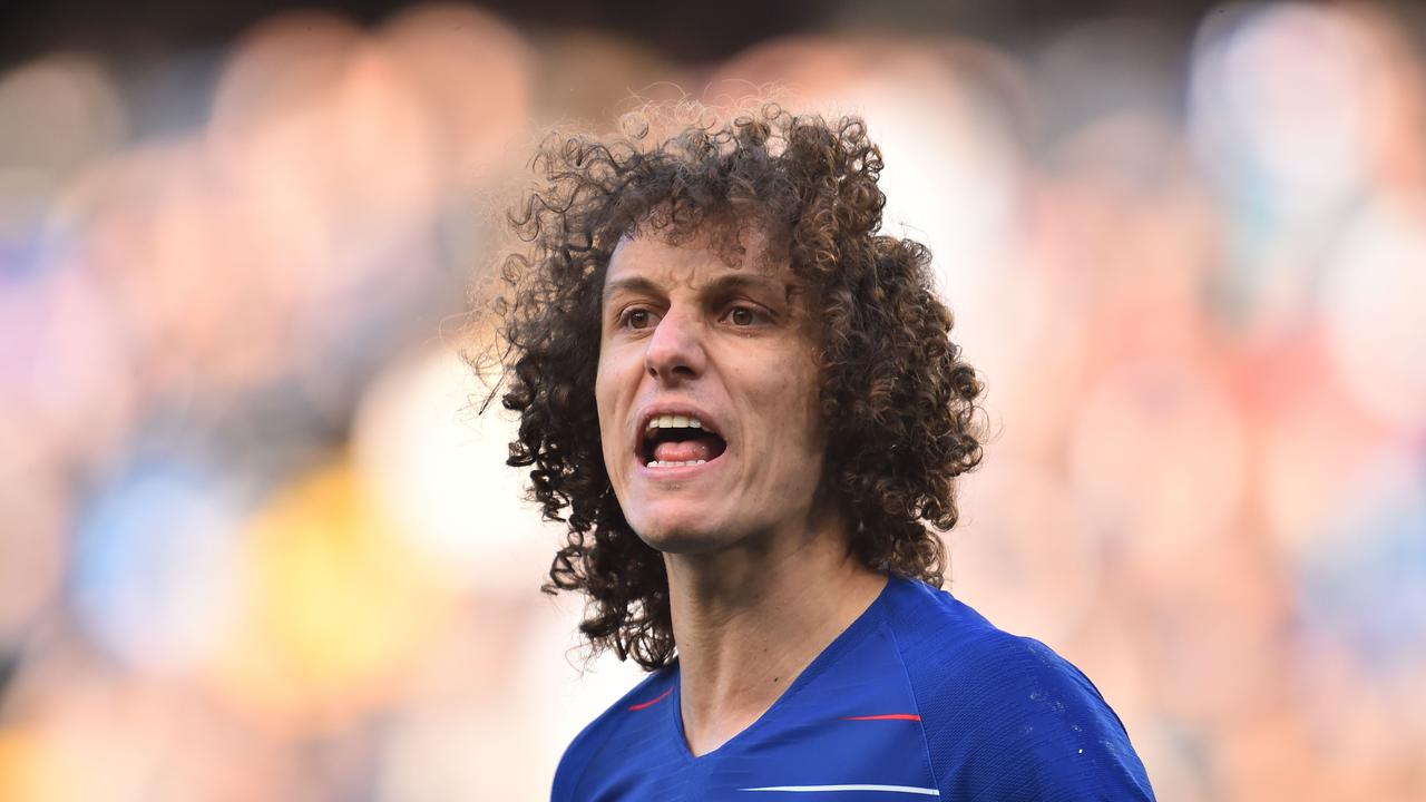 Chelsea's Brazilian defender David Luiz refused to train in a bid to force a move to Arsenal.