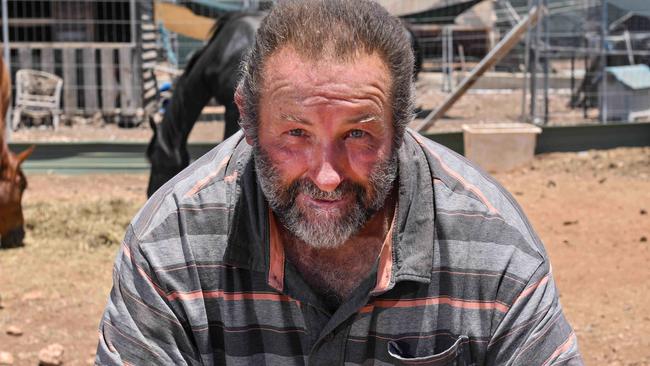 DECEMBER 20, 2024: Shane Jones at South Australian Humane Animal Rescue Association (SAHARA) at Morgan, owned by Carole Morris and Shane Jones. Picture: NewsWire / Brenton Edwards