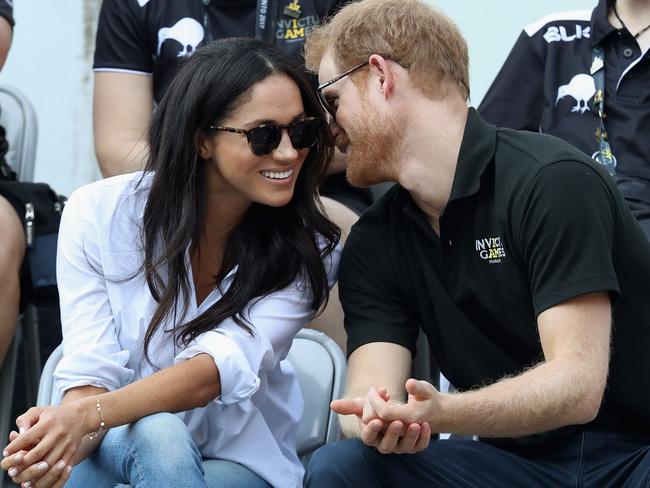 The loved-up pair made their first official appearance at the Toronto Invictus Games. Picture: Chris Jackson/Getty Images for the Invictus Games Foundation