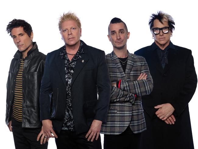 The Offspring will perform at the Forum Theatre on Sunday in their only Australian gig for 2024. Picture: Daveed Benito