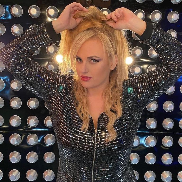 Rebel’s ’80s look. Picture: rebelwilson/Instagram