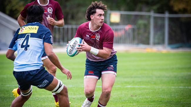 Queensland Reds under 18s v New South Wales under 18s. Picture courtesy of Tom Primmer/QRU.