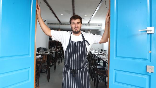 Blue Door on Fifth by Dylan Cashman boasted acclaimed food. Picture: Richard Gosling