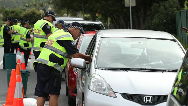 Police crack down on drink and drug-affected driving.