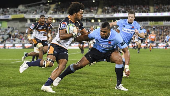 A leaner Naiyaravoro has had a strong start to the Super Rugby season.