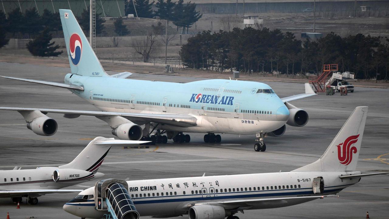 The US has issued a Level 4 travel warning, telling citizens not to travel to China. Picture: Jung Yeon-je/AFP