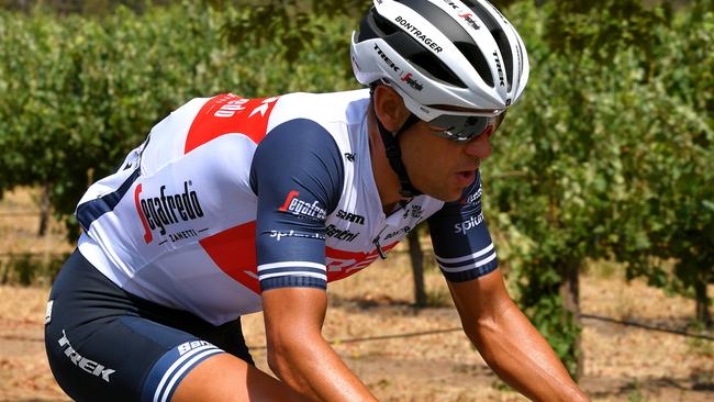 TANUNDA, AUSTRALIA - JANUARY 21: Richie Porte of Australia and Team Trek-Segafredo / during the 22nd Santos Tour Down Under 2020 - Stage 1 a 150km stage from Tanunda to Tanunda / TDU / @tourdownunder / #UCIWT / on January 21, 2020 in Tanunda, Australia. (Photo by Tim de Waele/Getty Images)