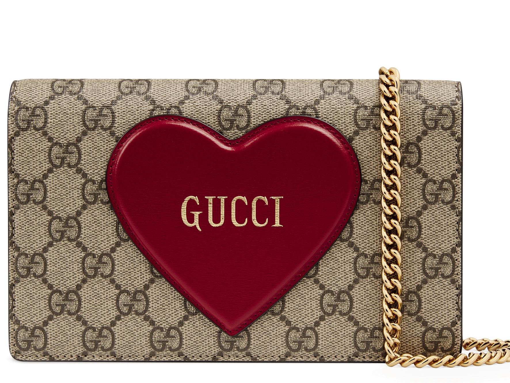 Gucci love heart on sale trainers