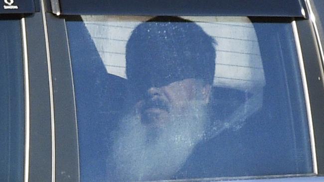 Abdul Nacer Benbrika leaves Victoria’s Barwon Prison on Tuesday. Picture: NCA NewsWire / Andrew Henshaw