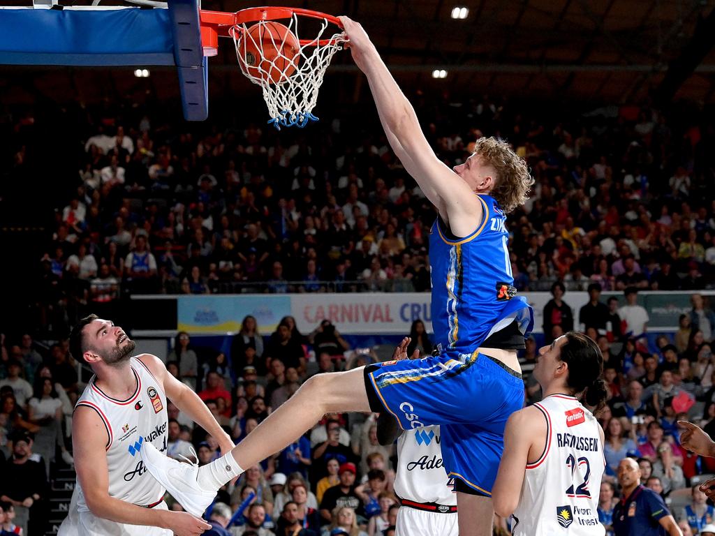 Rocco Zikarsky is just 17-years-old but already on Goorjian’s radar for the Boomers. Picture: Getty Images