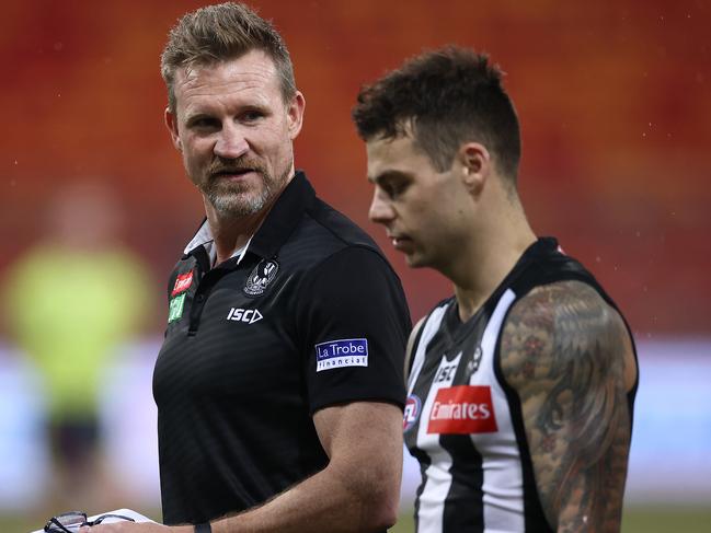 Nathan Buckley apologised for being in the wrong.