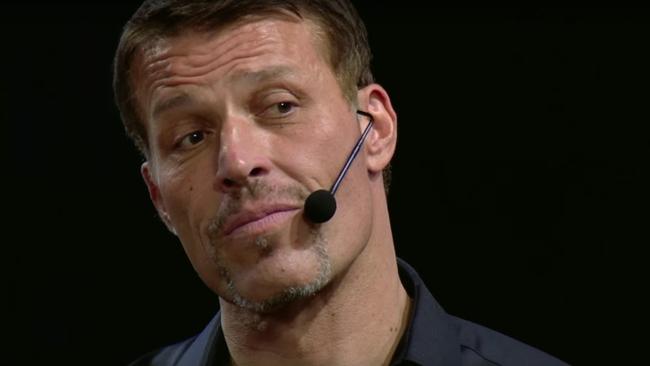 A Tony Robbins Sydney event was postponed twice due to the pandemic. Picture: Supplied.