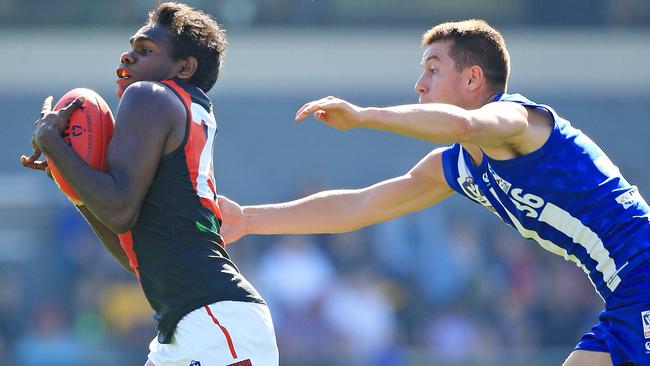 Irving Mosquito spent his debut year in the VFL. Picture: Mark Stewart