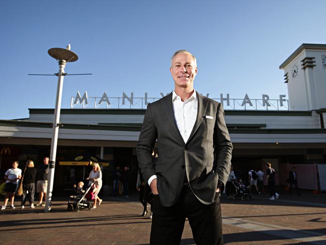 Rockpool Dining Group CEO Thomas Pash at Manly Wharf. Picture: Adam Yip / Manly Daily