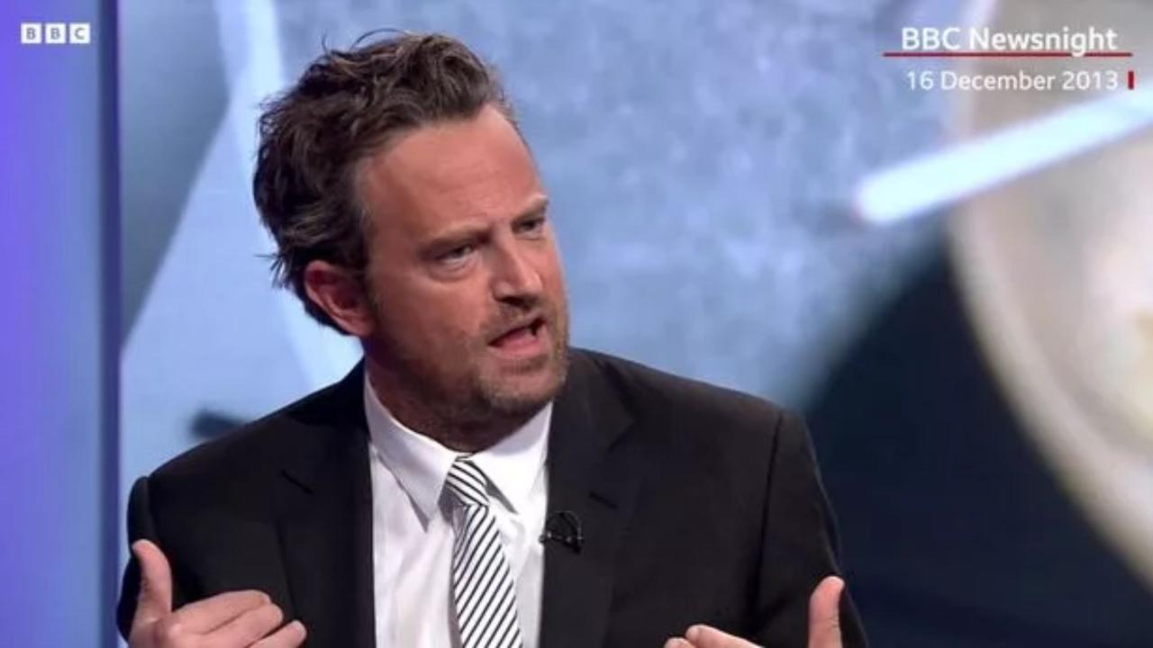 Matthew Perry BBC drug debate goes viral | news.com.au — Australia’s ...