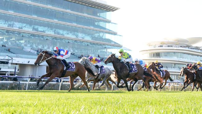 The toll on tracks is central to the 10th race debate. Picture: Brett Holburt/Racing Photos via Getty Images