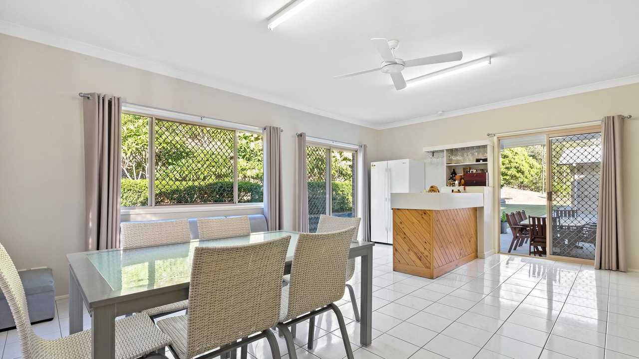 Dining and bar area in 4A Whiteley Street Frenchville. Picture: Contributed