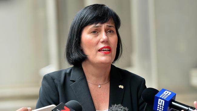 Mental Health Minister Leesa Vlahos has been left to fend for herself. Picture: Bianca De Marchi