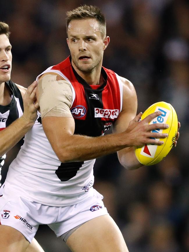 Nathan Brown moved to St Kilda from Collingwood.