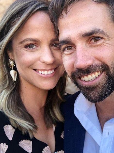 Former Bachelor star Elise Stacy with husband Justin Kosmina and their little boy Leo. Pics: Instagram.