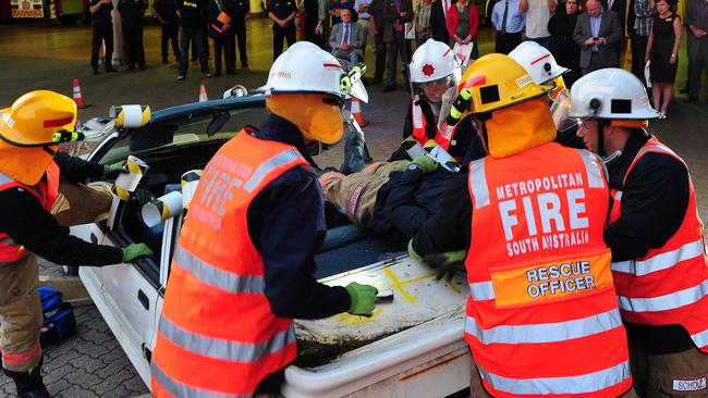 One in twenty Metropolitan Fire Service members have met the criteria of Post Traumatic Stress Disorder with the most common experiencing seeing someone badly injured or killed and witnessing mass casualties. Pic Mark Brake