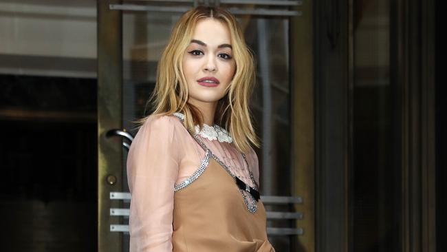 The Voice Australia coach Rita Ora is said to be was footing her own quarantine bill at a hotel in Sydney. Picture: Jonathan Ng