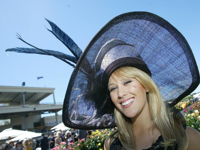 Brittany Oddy at Derby Day 2004.