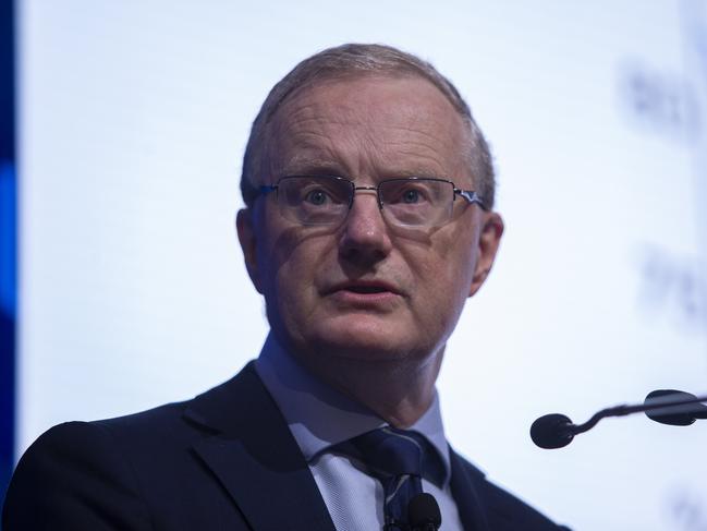 SYDNEY - NCA Newswire, Wednesday 07th June 2023 - Governor Philip Lowe addresses the Morgan Stanley Australia Summit held at the Four Seasons Hotel in Sydney.Picture: NCA NewsWire / Christian Gilles