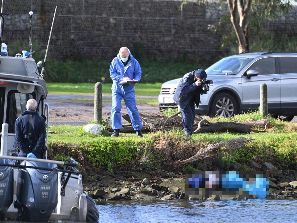 Police are working to determine if the deaths are suspicious. Picture: Tony Gough