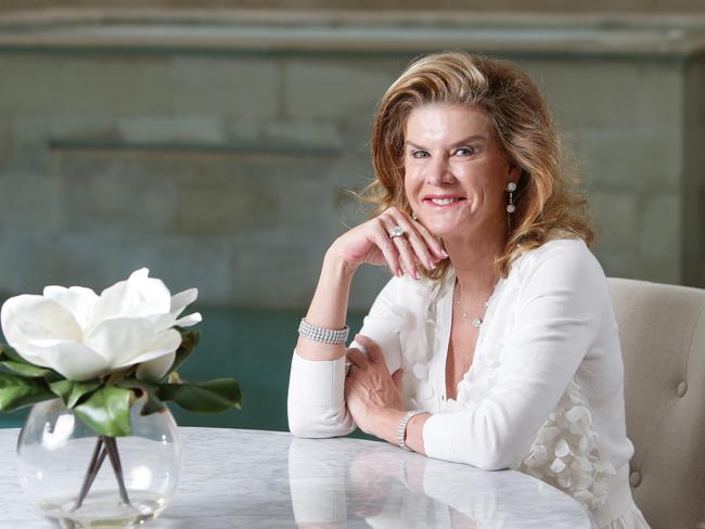 Keri Craig-Lee poses for a photo in her home , Ascot 12th December 2017Brisbane fashion doyenne Keri Craig Lee has just released a coffee table book on her life in fashion. Photo AAP/ Ric Frearson