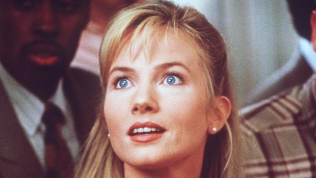 Actor Rebecca De Mornay in scene from the film The Hand That Rocks The Cradle.