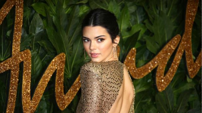 Model Kendall Jenner. Picture: AP