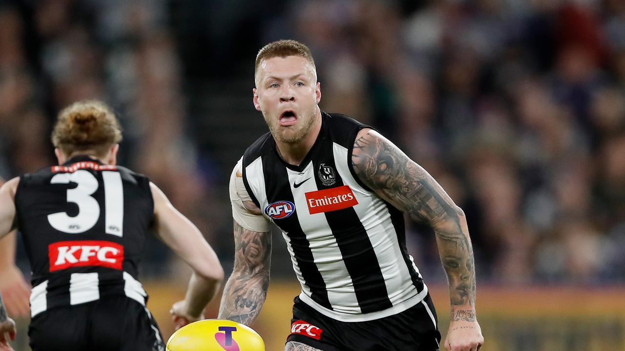 De Goey walking would see them lose him for nothing. Picture: Dylan Burns/AFL Photos via Getty Images