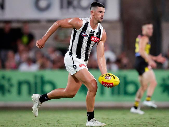 Scott Pendlebury says he hopes to be one of the luky ones that can keep going. Picture: Getty Images