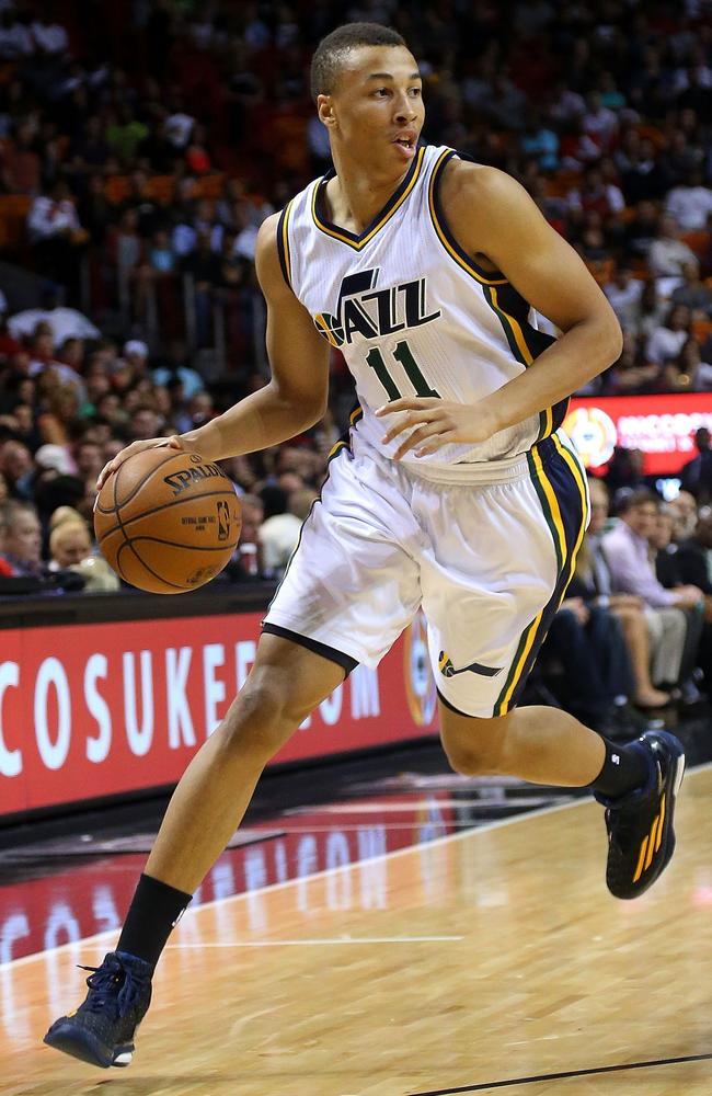 Dante Exum will get extra minutes for the Jazz after an injury to Alec Burks.