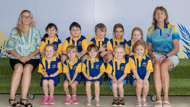 Seaforth State School Prep Back row: Rio, James, Oliver, Alice, Tia Front row: Amelia, Emelia, Matilda, Elyi, Norah Teacher Aide: Mrs Justine Mayes Teacher: Mrs Annette Chappell Picture: Michaela Harlow. My First Year 2024 Mackay