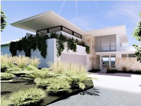 $2.5 million three storey home proposed for Rob Roy Crescent, Kingscliff with a seaside view.